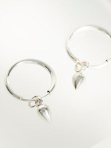 Pear Drop Mini Hoops By Phyllis & Rosie  At Free People