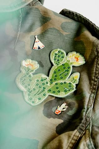 Valley Cruise Press X Free People Womens Patch N Pin Set