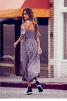 Free People Womens Louise Printed Maxi