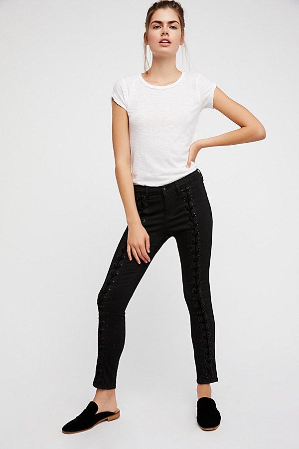 Tie Me Up Jean By Neon Blonde At Free People