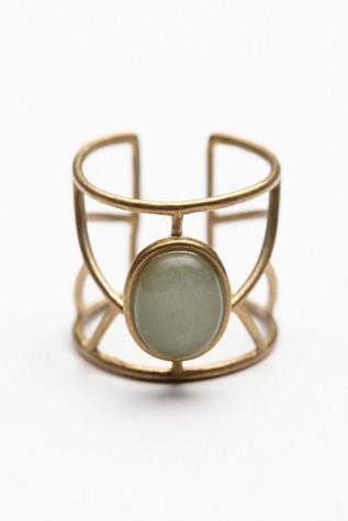 Fp Collection Womens Caged Cuff Ring