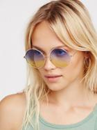 Ocean Drive Round Sunnies By Free People