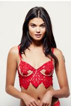 Skivvies By For Love & Lemons Womens Ruby Underwire Bralette