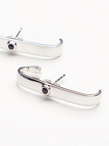 Bar Hook Piercing Stud By Jules Smith
