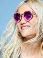 Sweet Heart Kaleidoscope Glasses By H0les