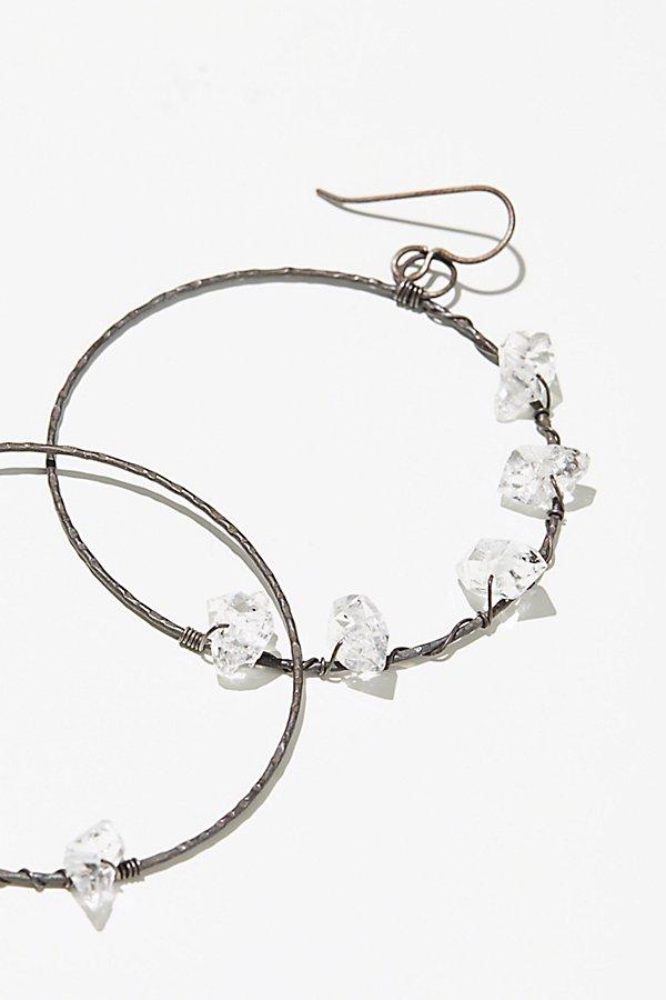 Herkimer Diamond Hoops By Free People