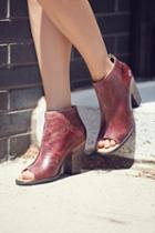 Free People Womens On Set Heeled Ankle Boot