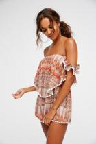 Ruffle My Feather Romper By Free People
