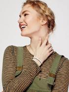 Laurel Denise All In A Word Leather Bracelet