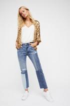 501 Original Patched Denim By Levi&apos;s At Free People