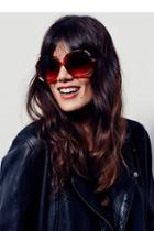 Free People Womens Starlet Oversized Sunnies