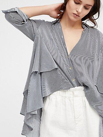 Stripes On My Mind Top By Free People