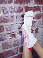 Sticky Be Socks Beyond Words Pom Exersock