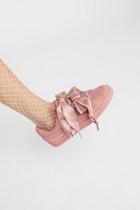 Suede Heart Mono Satin Sneakers By Puma At Free People
