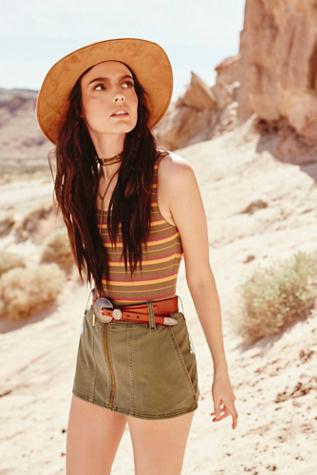 Free People Womens Too Cool Mini Skirt