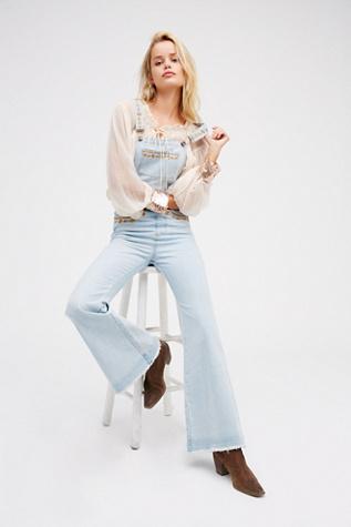 Spell Womens Azalea Embr Overall