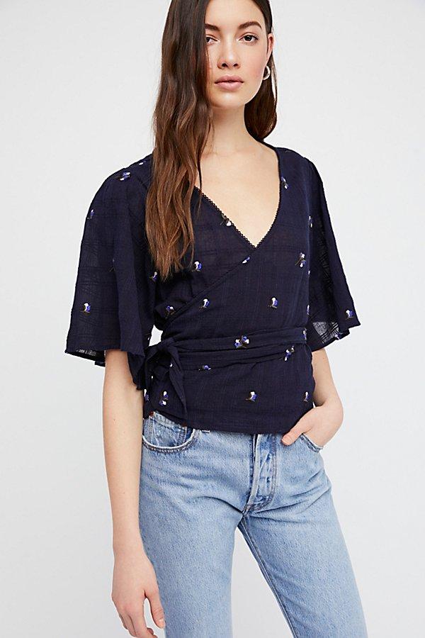Banaras Wrap Top By Free People