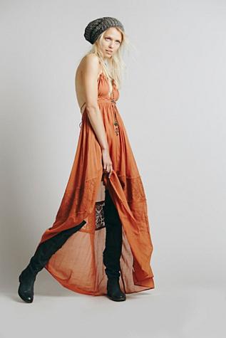 Endless Summer Womens Endless Summer Triangle Top Maxi