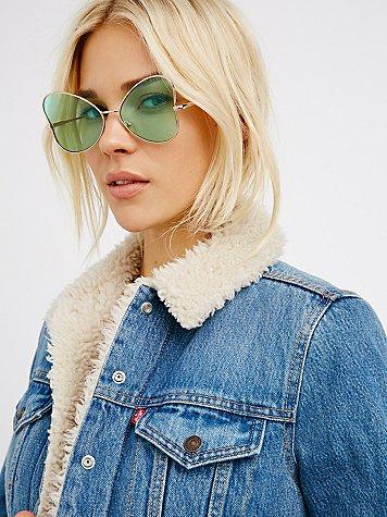 Free People Queen Of Hearts Sunglasses