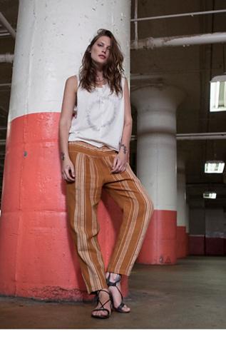 Wide Yoke Pull On Pant By Free People