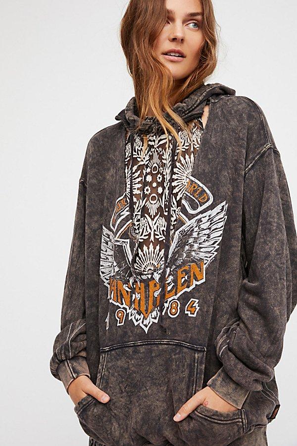 Van Halen V-cut Pullover Hoodie By Trunk