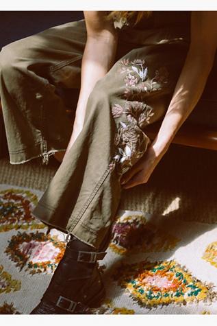 Free People Womens Keep It Real Military