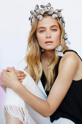 Wild & Free Jewelry For Free People Womens Meadow Monarch Crown Set