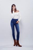 Free People Womens Beverely High Rise Skinny