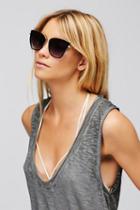 Free People Womens Dolce Vida Cat Eye Sungla