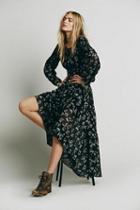 Free People Womens Fireside Tale Dress
