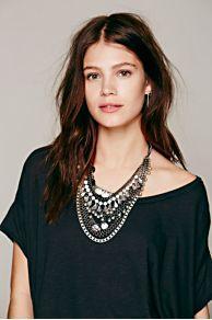 Kniezewski Statement Necklace At Free People