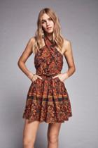 New Romantics Womens Lazy Luau Dress