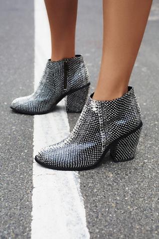 Faryl Robin + Free People Womens Vegan Addison Heel Boot