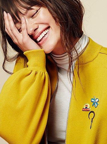 Valley Cruise Press Enamel Flower Pin