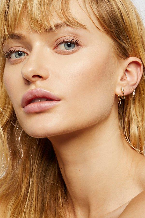 10k Diamond Tourmaline Snake Ear Pin By Lili Claspe At Free People