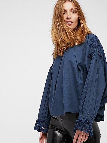 Wishing Well Blouse By Free People