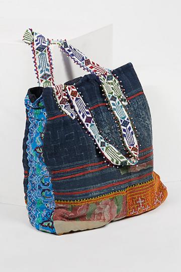 Technicolor Embellished Tote By Tricia Fix At Free People