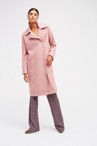 Free People Womens Audree Overcoat