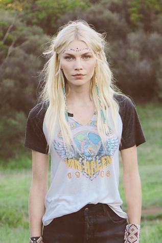Trunk Ltd Womens Van Halen Raglan Tee