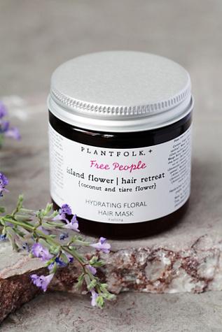 Plantfolk Apothecary For Free People Womens Island Flower Hair Retreat Mask