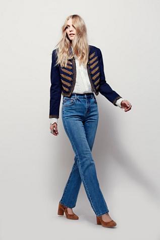 Free People Womens Halpin Bootcut Jean