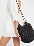 Sunshine Straw Crossbody By Gracie Roberts At Free People