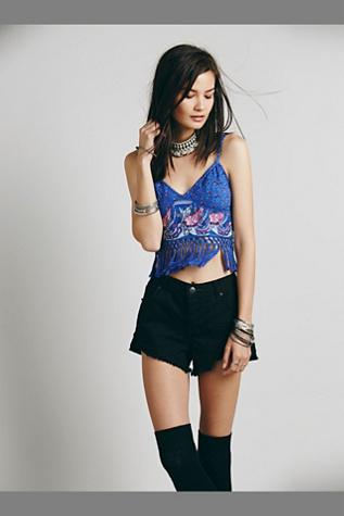 Fp One Womens Fringe Bralette