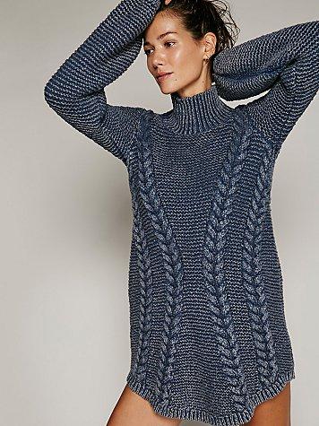 Free People Back To Back Sweater Mini