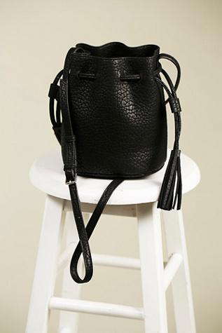 Free People Womens East Street Mini Bucket B