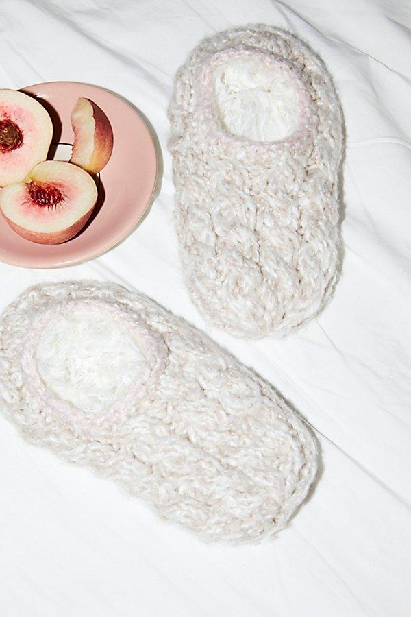 Snowcaps Slipper Sock By Lemons At Free People