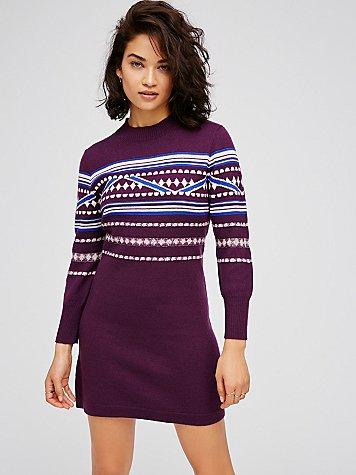 Free People Hot Cocoa Mini Dress
