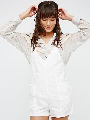 Free People Summer Getaway Romper