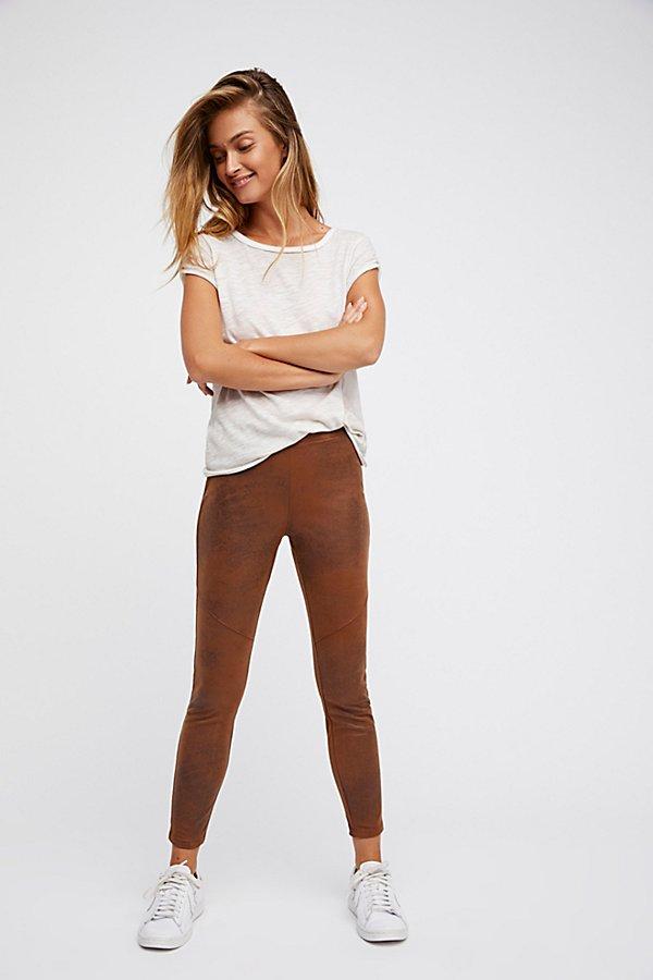 Vegan Suede Legging By Free People