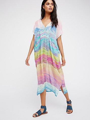 Free People Colors Of The Land Kaftan